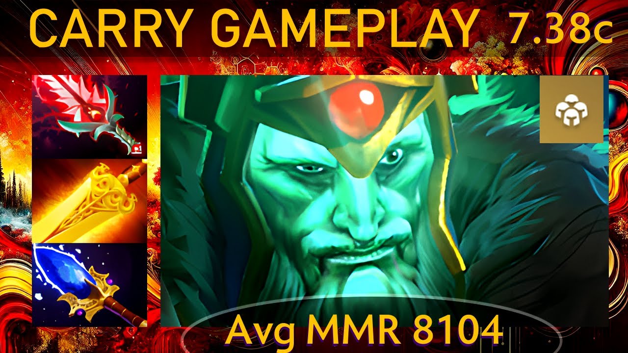 ⭐ 7.38c Wraith King |K+A-D - 26 KP - 68%| Carry Gameplay - Dota 2 High MMR