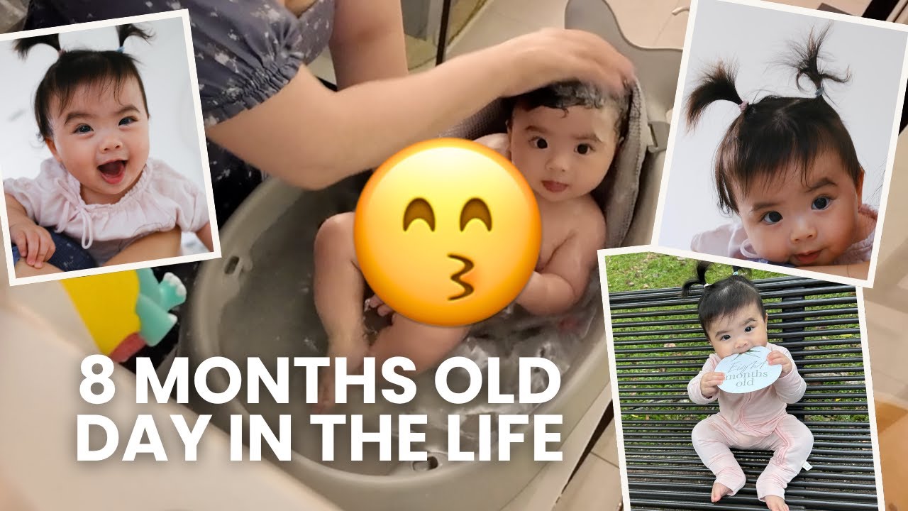 Day in the life/Routine of an 8 month old baby in Singapore!