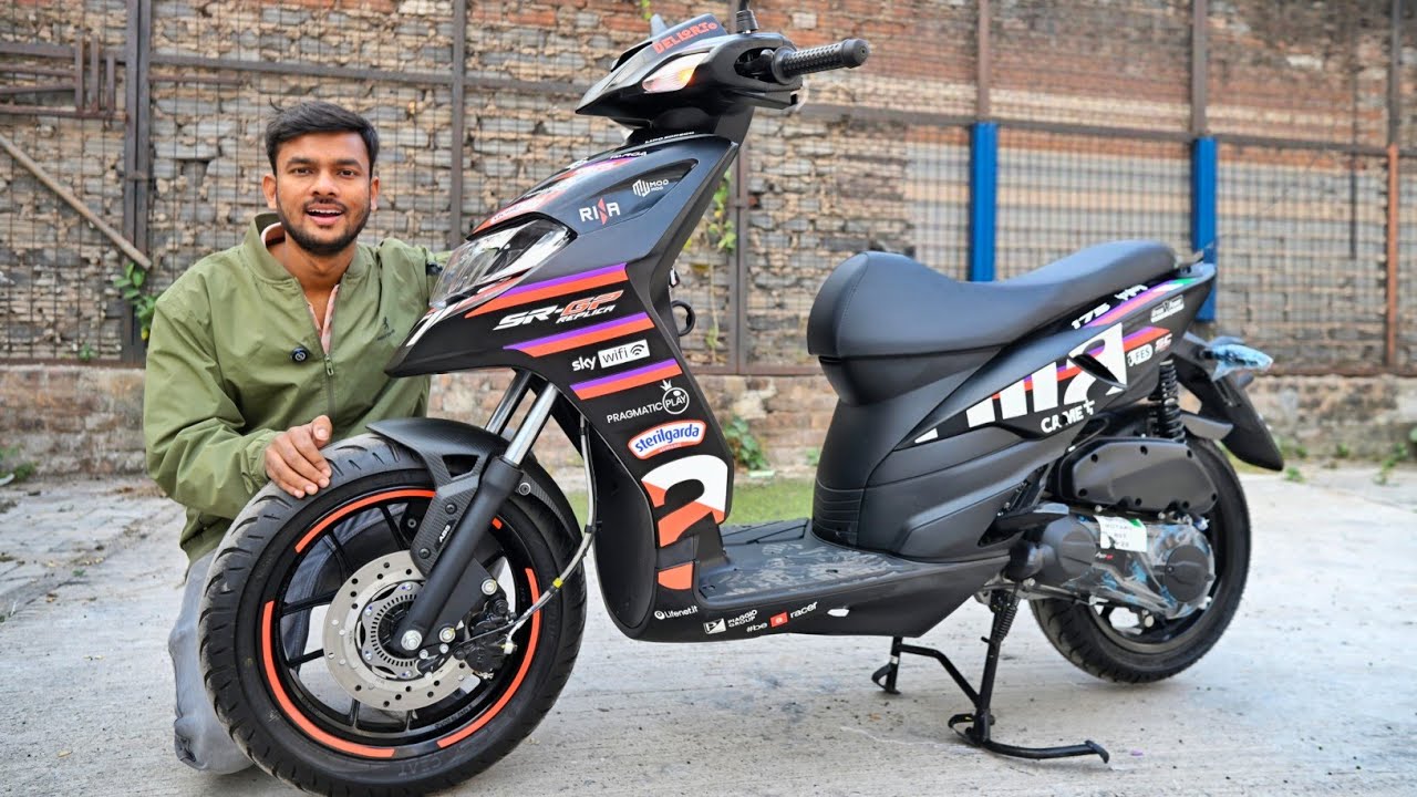 New Aprilia SR 175 Scooter Detailed Review 2026 TFT Meter 