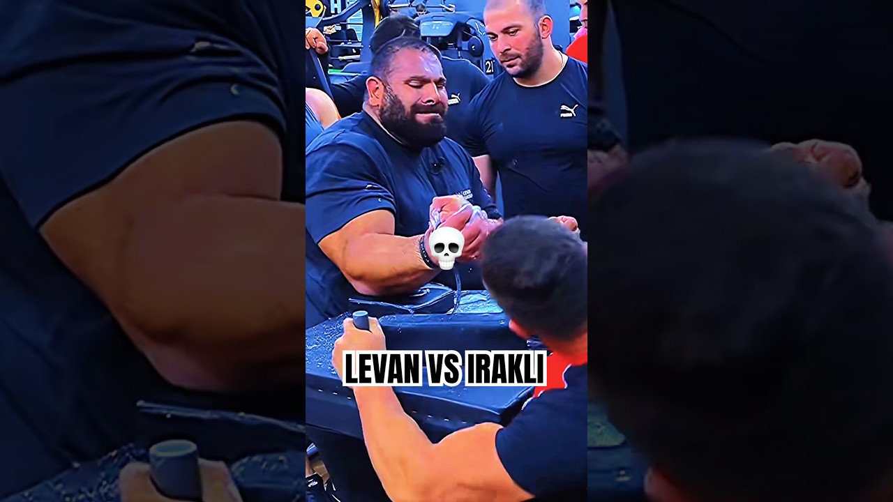 Levan Saginashvili vs Irakli Zirakashvili! Intense Armwrestling Practice Battle!💀🔥#armwrestling