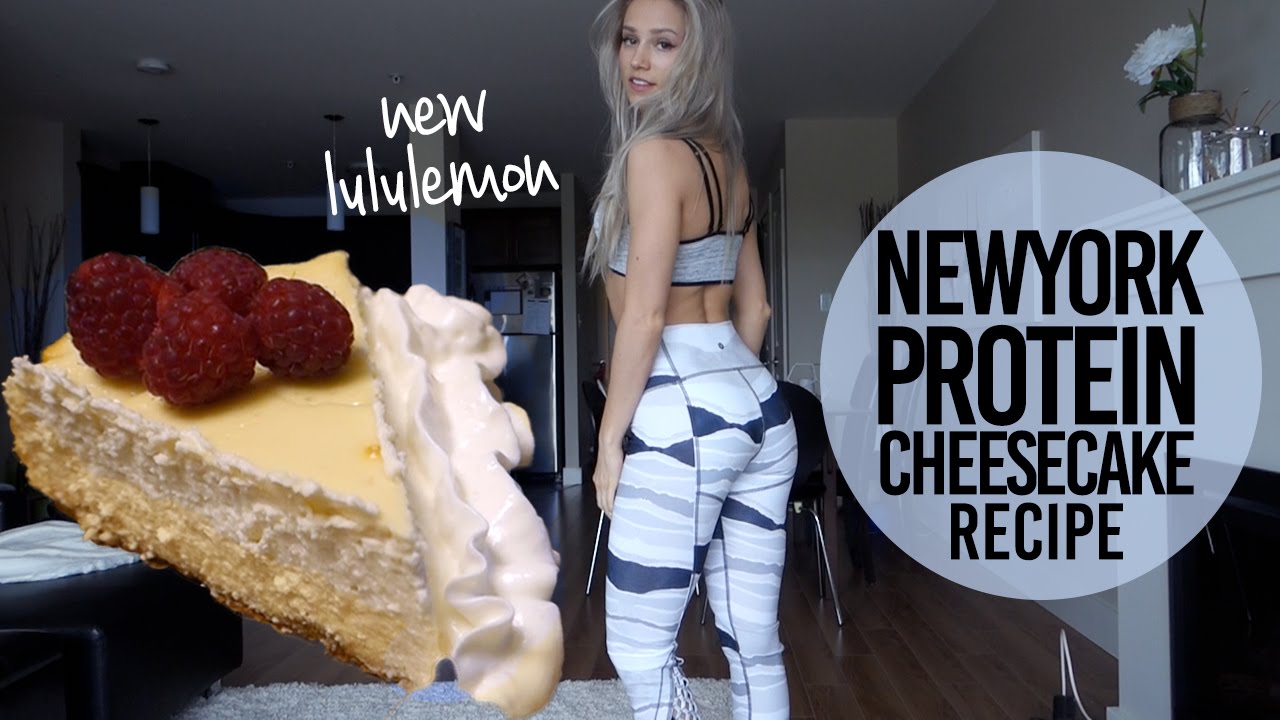 Рецепт нью-йоркского протеинового чизкейка + новые товары Lululemon