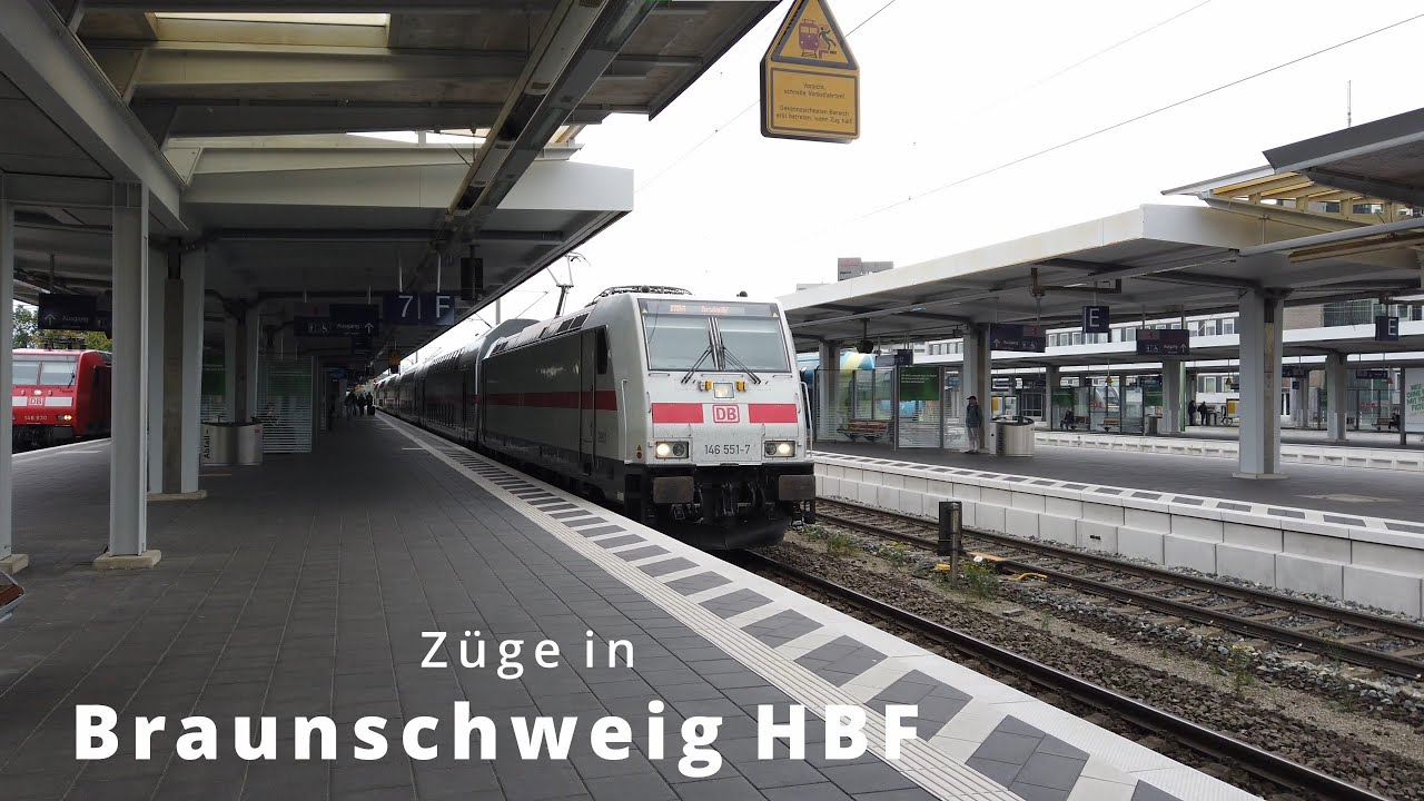 🟩​Bahnverkehr in Braunschweig Hbf | Zugblick #19🟩​
