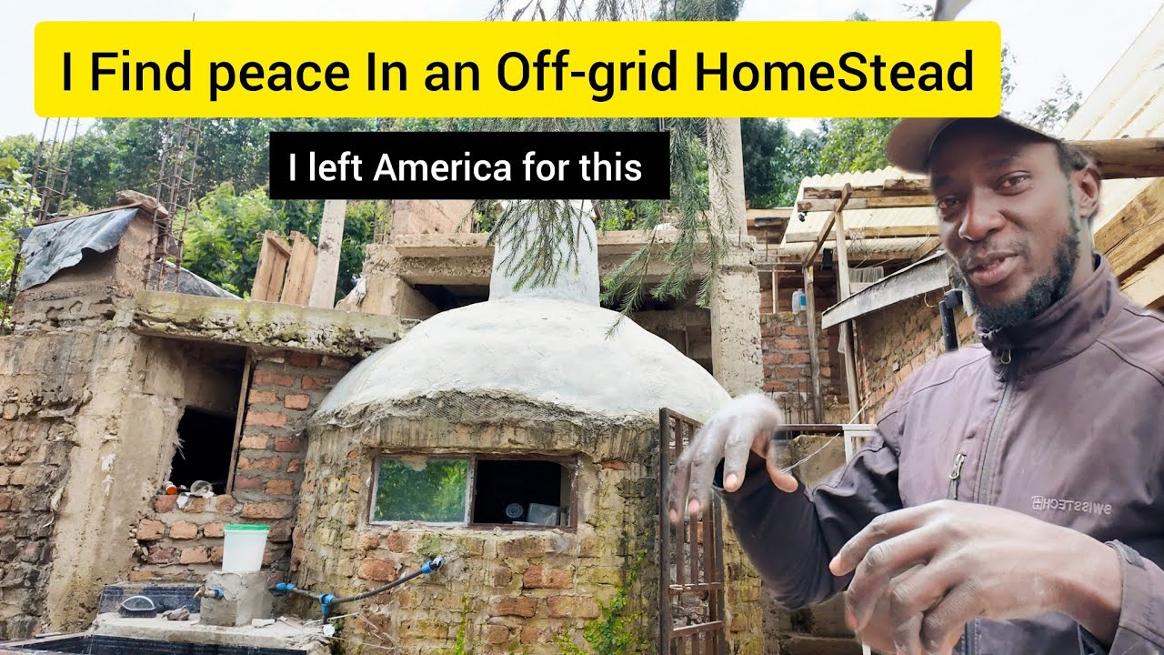 After only 6 months in the USA 🇺🇸 He return to Uganda to start An Off-grid Homestead 