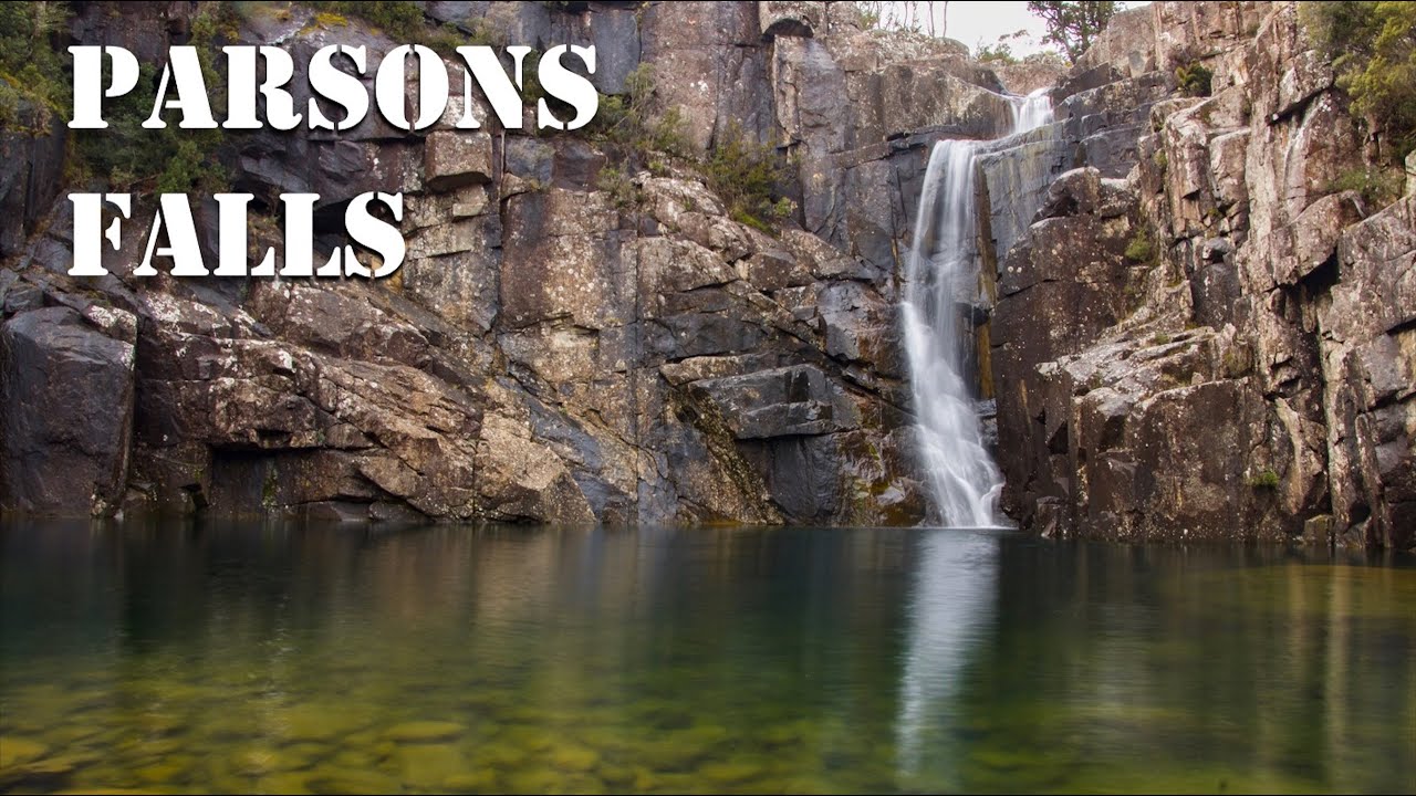 The BEST Waterfall for Swimming in Tasmania - Parsons Falls