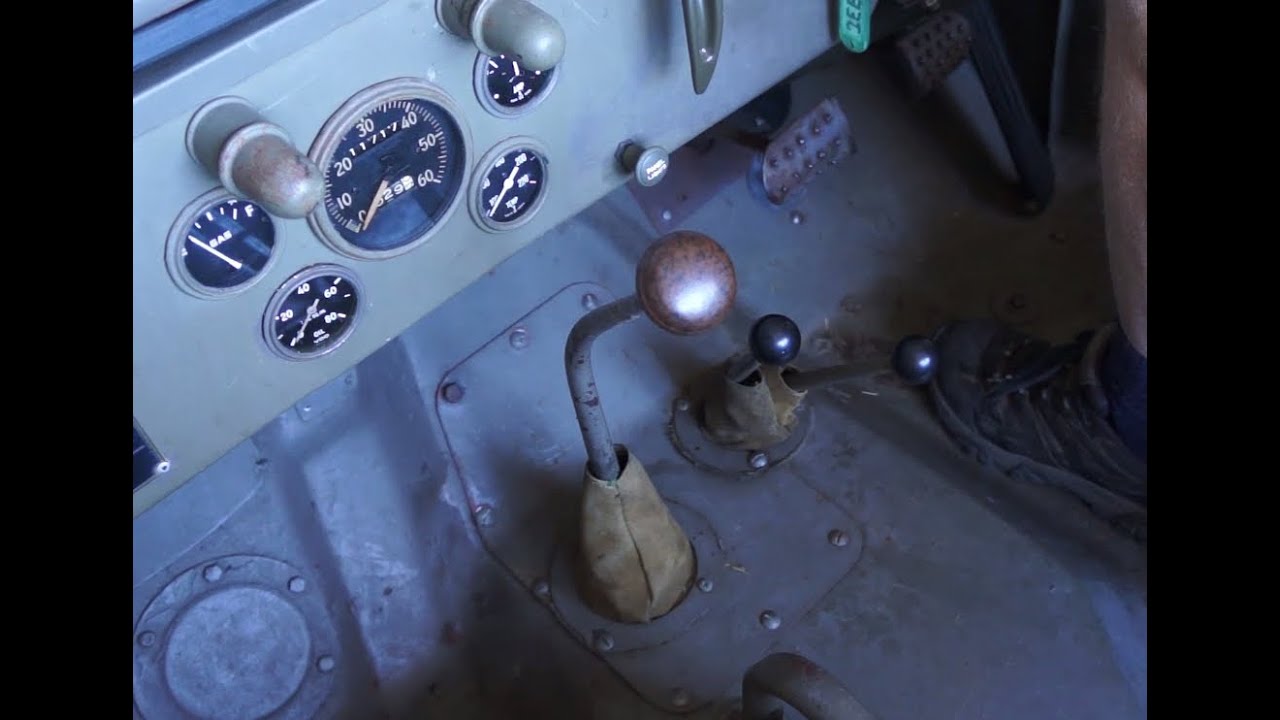 Willys MB Transmission Shift Problem Diagnosed.