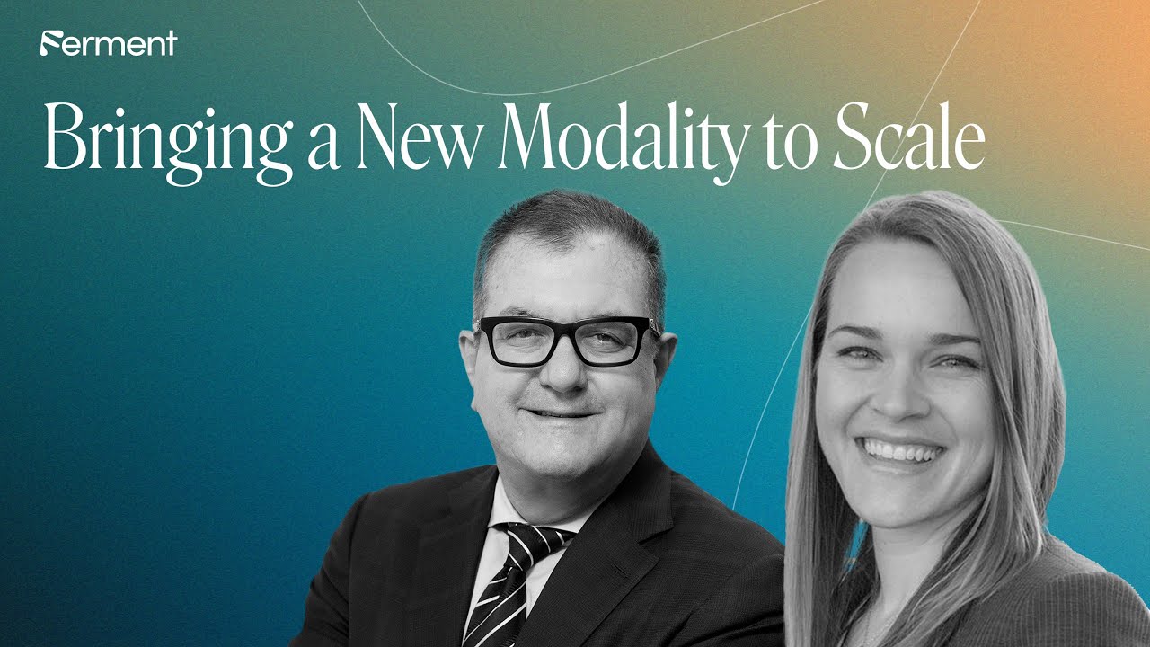 Bringing a New Modality to Scale w/John Maraganore, Alnylam (mod. Jennifer Wipf) #GinkgoFerment 2023