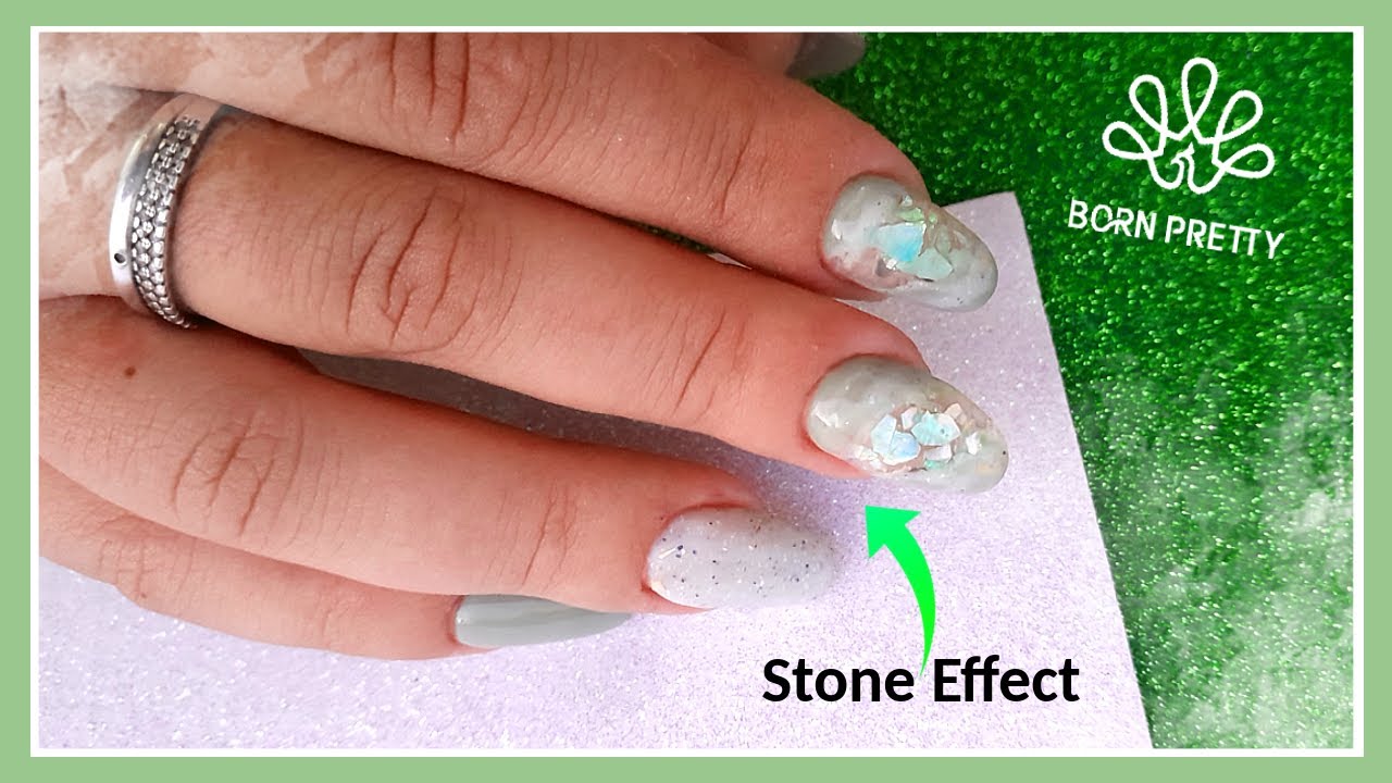 RICO. UNGHIE CON DUAL FORM Nuove e Jelly Non Stick Hand Born Pretty Stone Effect @bornprettyofficial