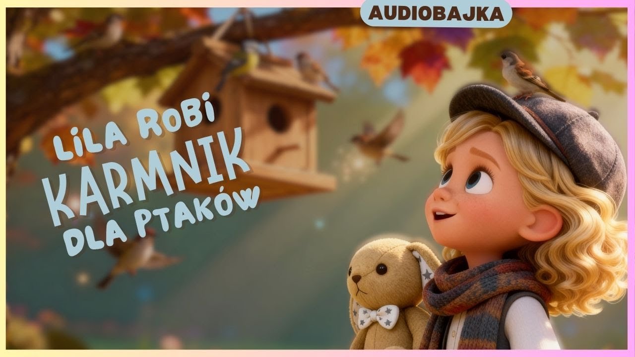 Lila robi karmnik 🐦 Jesienna Bajka dla Dzieci | Audiobook | Bajka do Słuchania