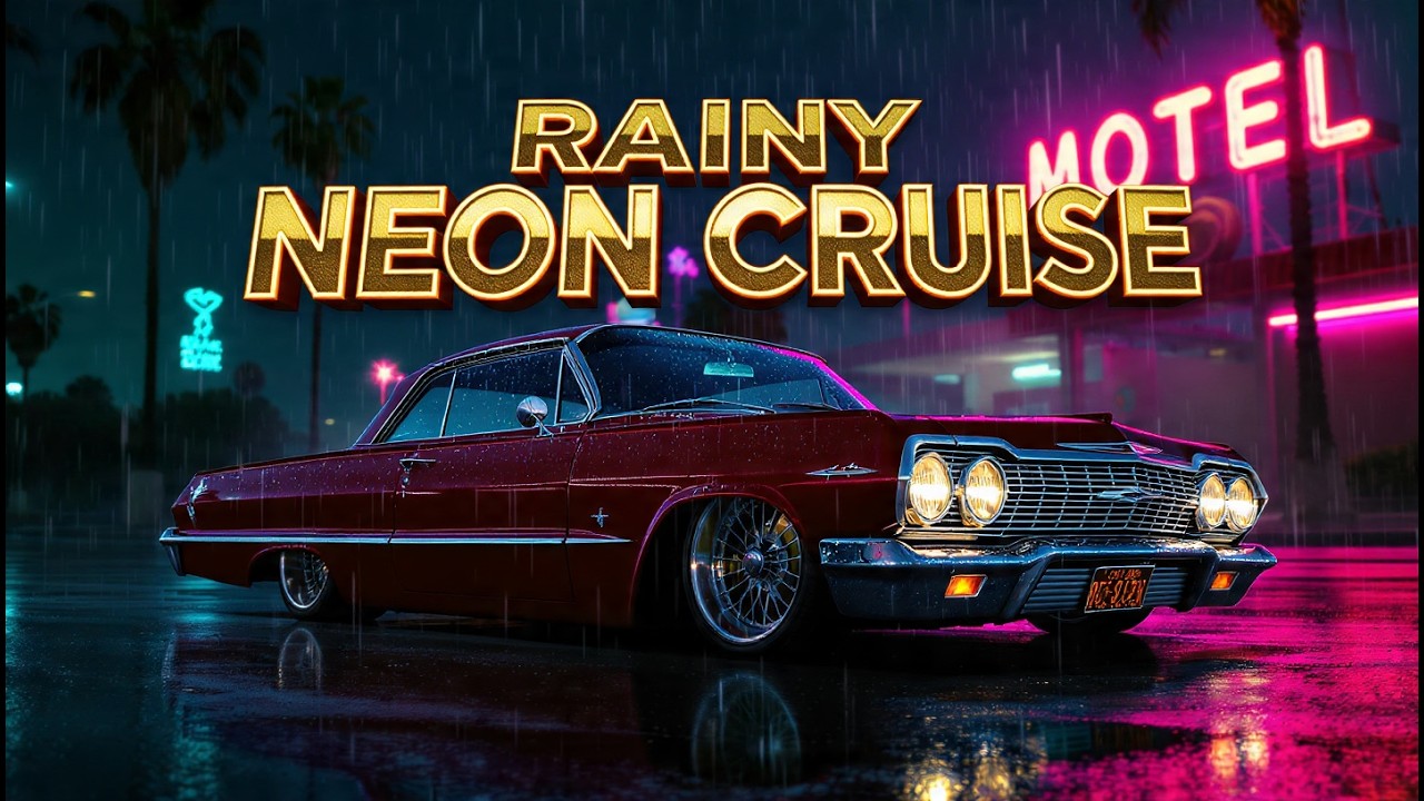 2AM Neon Boulevard Cruise — 90s West Coast G-Funk Mix (Lowrider Night Drive)