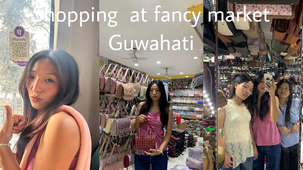 Shopping at fancy market for 2nd time in Guwahati assam 