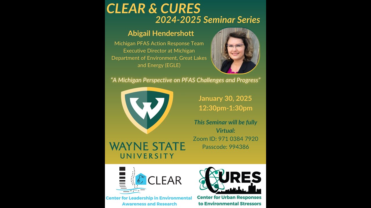 CLEAR & CURES Seminar feat. Abigail Hendershott, MPART - January 30, 2025
