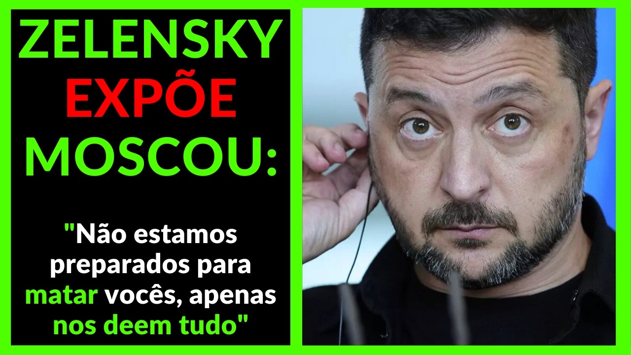 Zelensky sobre a Rússia: 