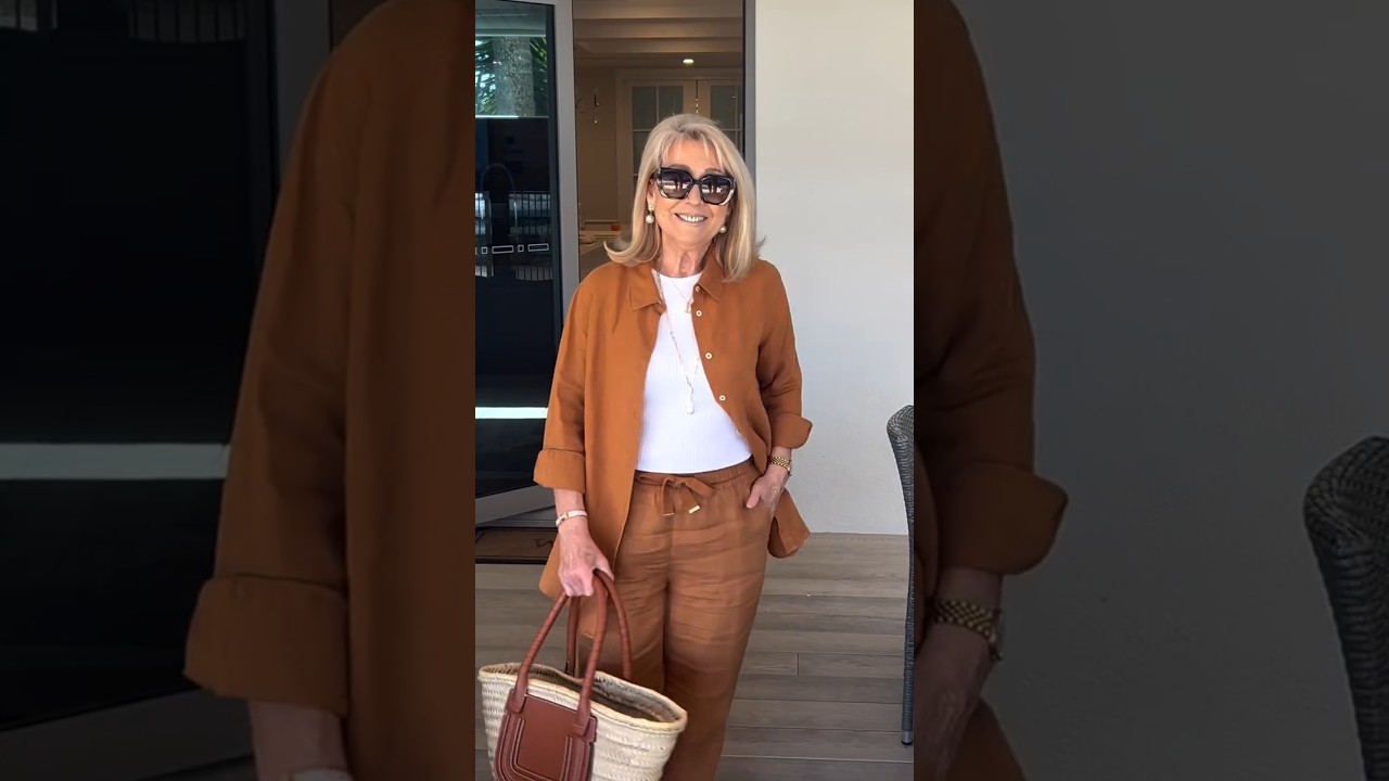 Fashion Over 60 &hearts;️#causloutfits #styleafter50 #fashiontrends #modelover50