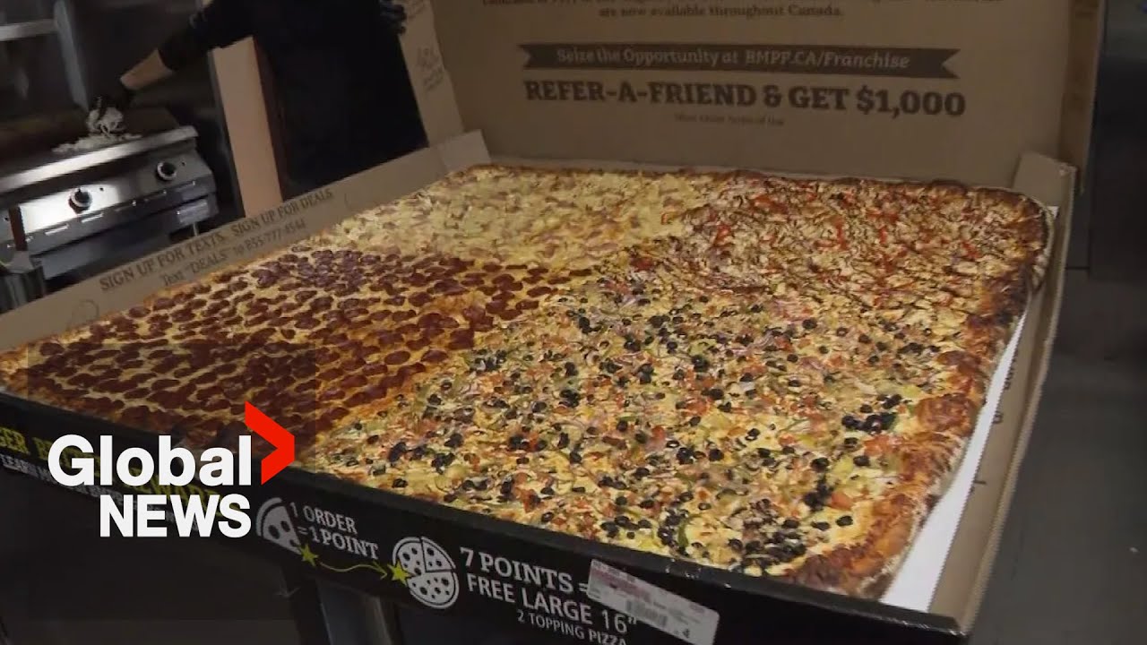 World's largest 'deliverable' pizza comes to Vancouver