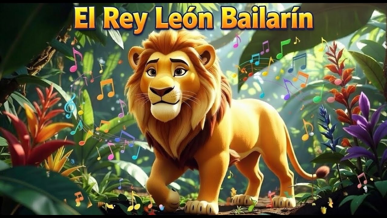 El Rey Leon Bailarin y los Animales de la Selva 🦁¡A Bailar!🐘