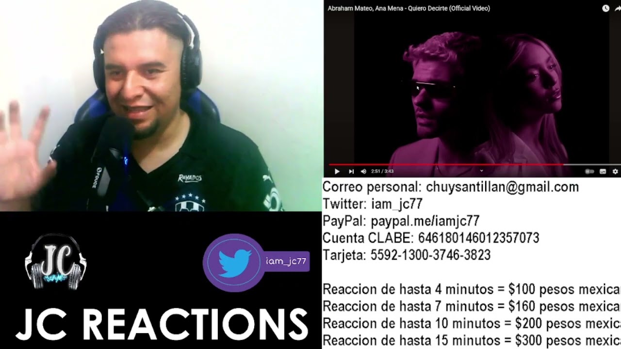 | DOBLE REACCION | Abraham Mateo, Ana Mena - Quiero Decirte / Quiero Decirte (Acustic Version)
