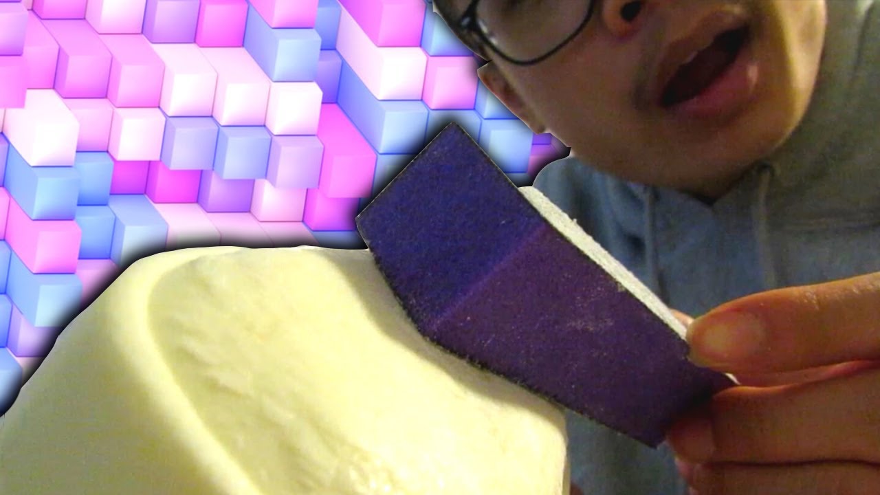 ASMR Soap Scratching With Nail Files