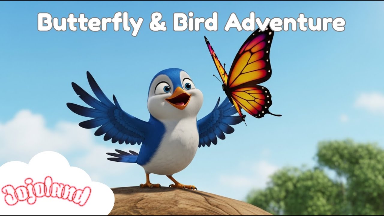 Butterfly & Bird Adventure Nursery Rhymes & Kid's Song