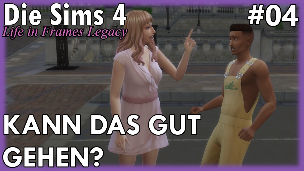 Die ersten Beziehungsprobleme? - Die Sims 4 Life in Frames Legacy Challenge Gen 1 #04