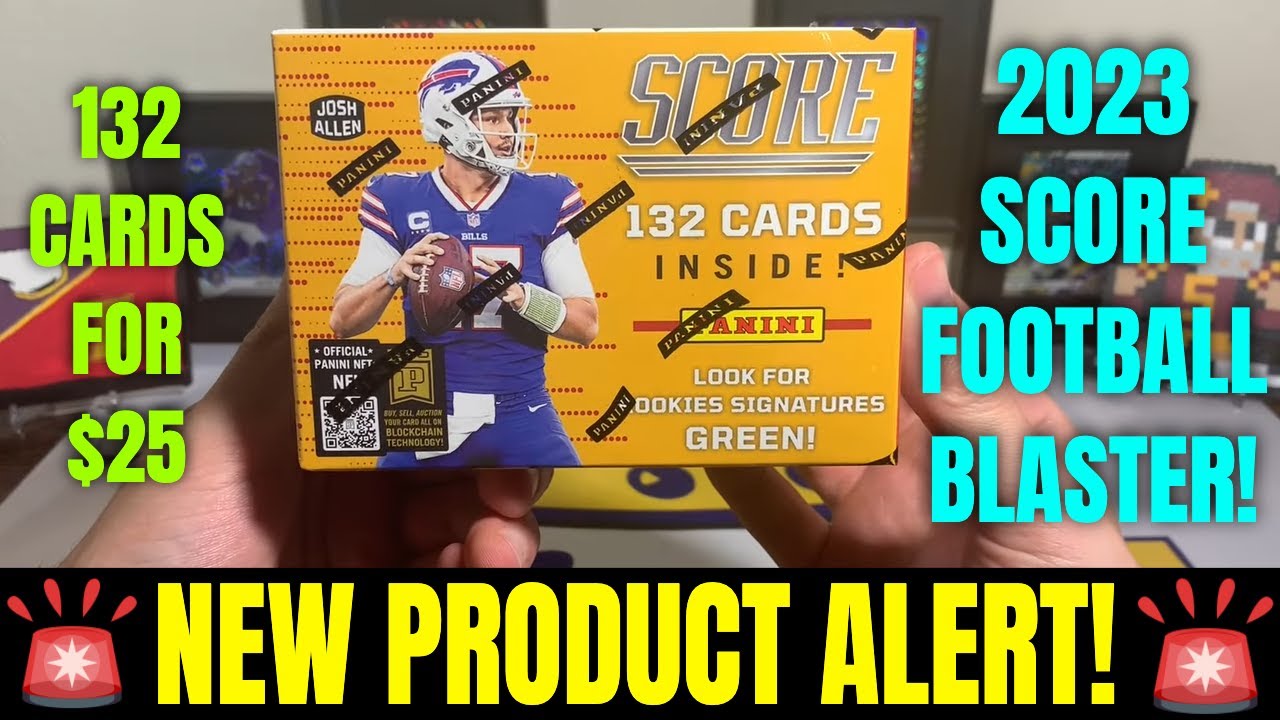 *🚨FIRST LOOK - 2023 SCORE FOOTBALL BLASTER BOX🚨* We Hit A Rookie Autograph! $25 Per Box!