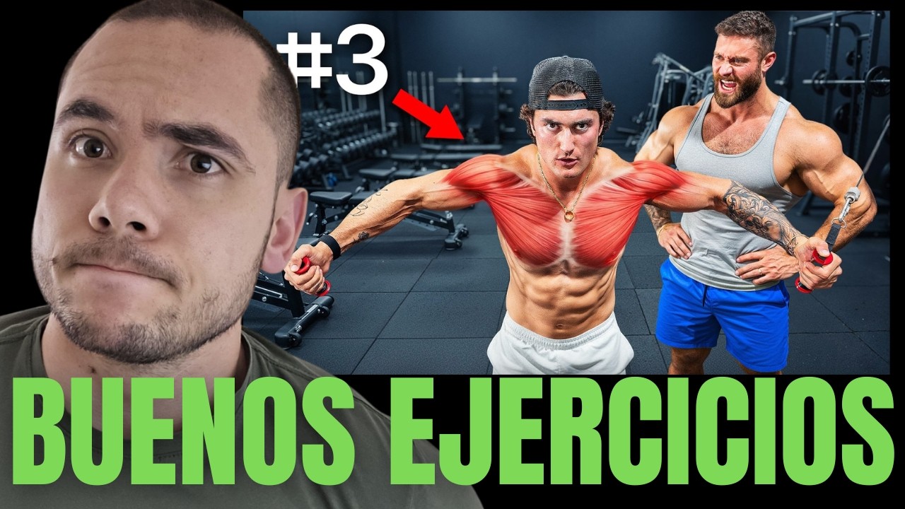 Los 10 MEJORES EJERCICIOS Para GANAR MUSCULO