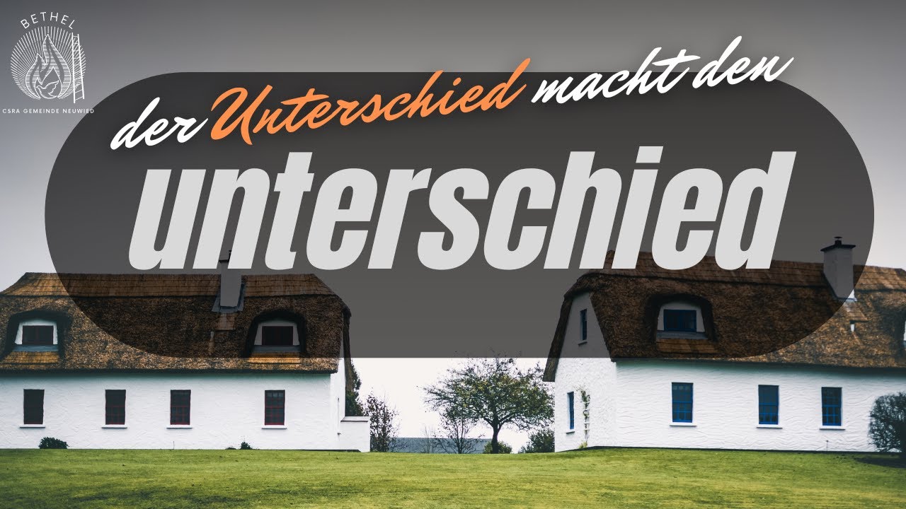 Der Unterschied macht den Unterschied | Predigt Platino | CSRA Gemeinde Bethel