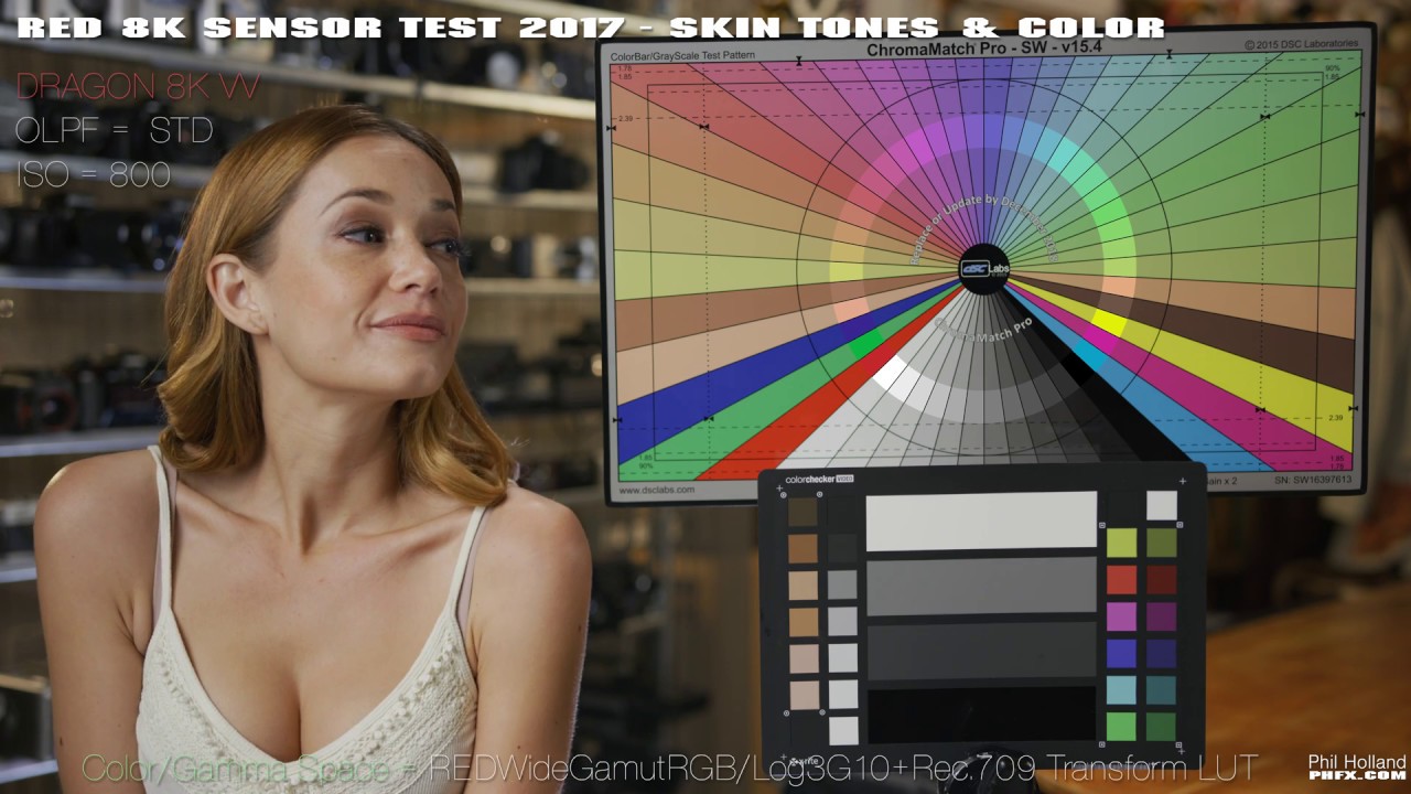 RED 8K Sensor Test 2017