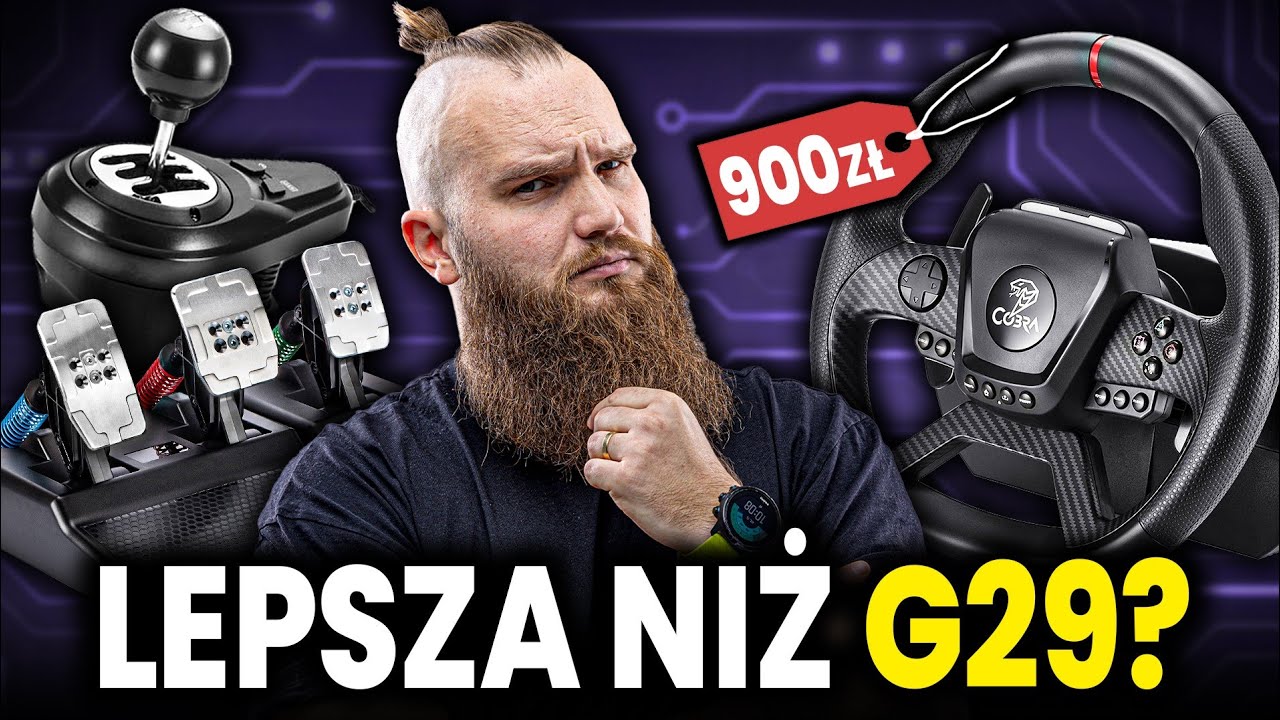 Bogaty zestaw na początek zabawy z kierownicami | Cobra GT987 FF PRO