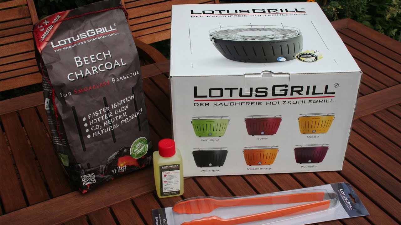 Testvideo: LotusGrill, der rauchfreie Holzkohlegrill im Test