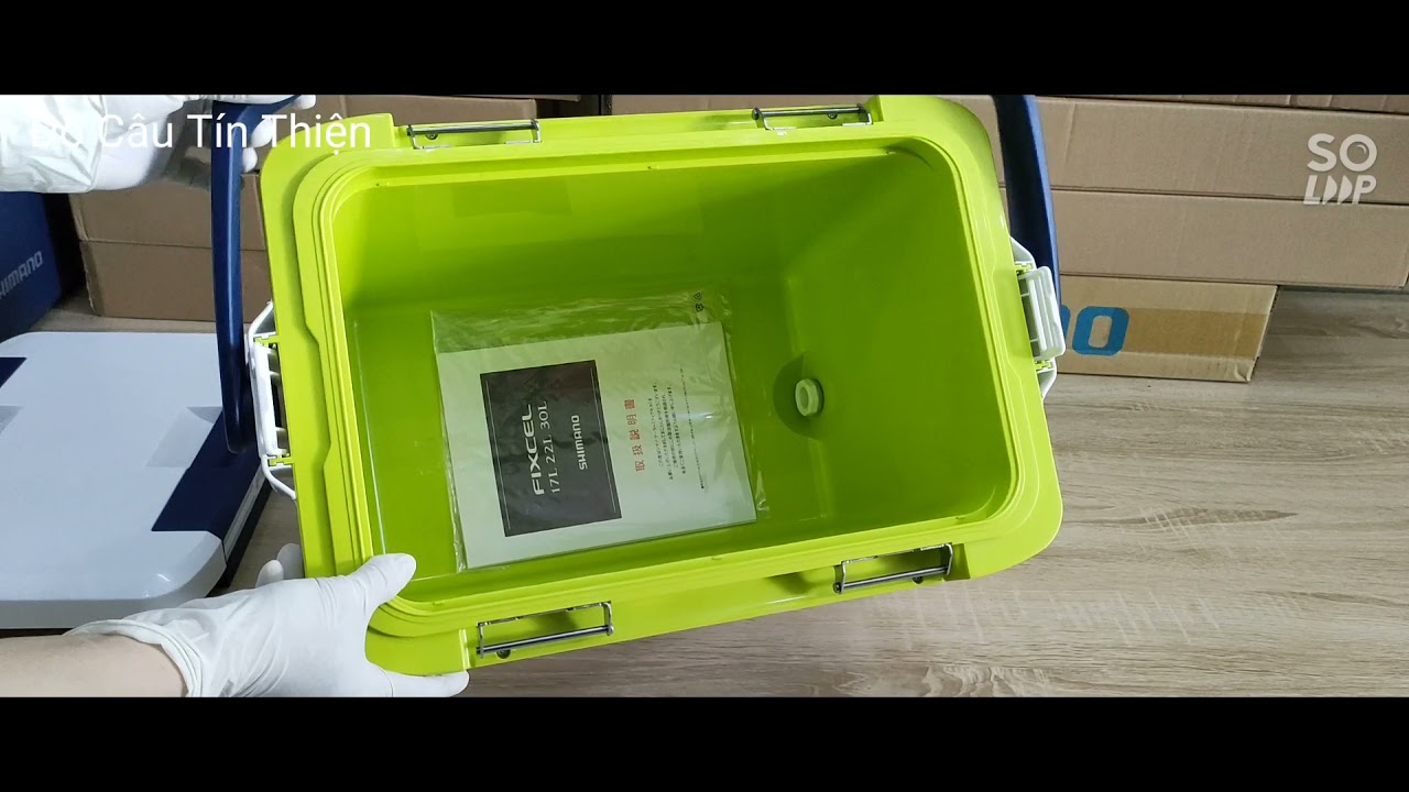 Th&ugrave;ng Lạnh Shimano Fixcel Light 170 LF-017N - Made in Japan