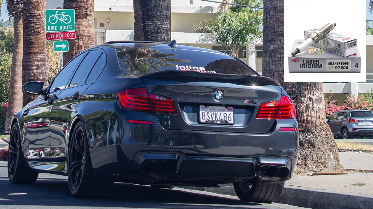 2-STEP COLDER SPARK PLUG INSTALL ON MY BMW F10 M5 !!! (STEP BY STEP!)