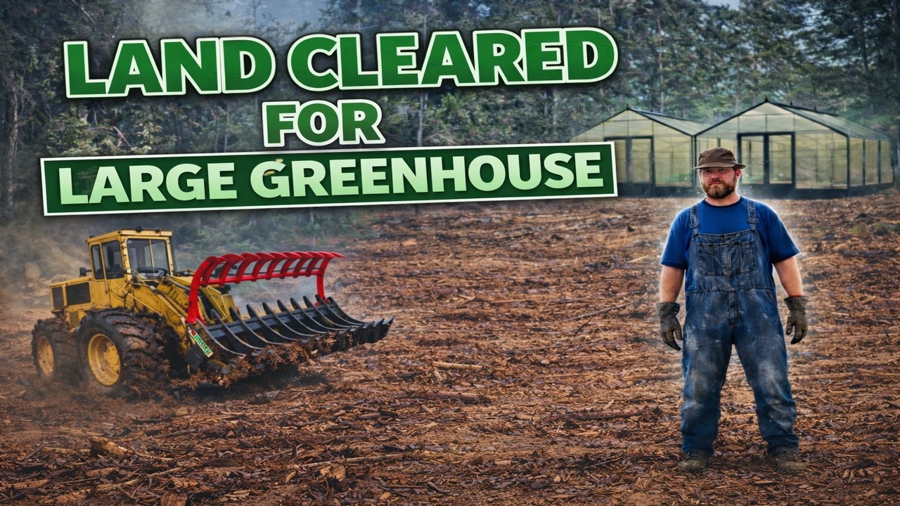 Land Cleared for Large Greenhouse