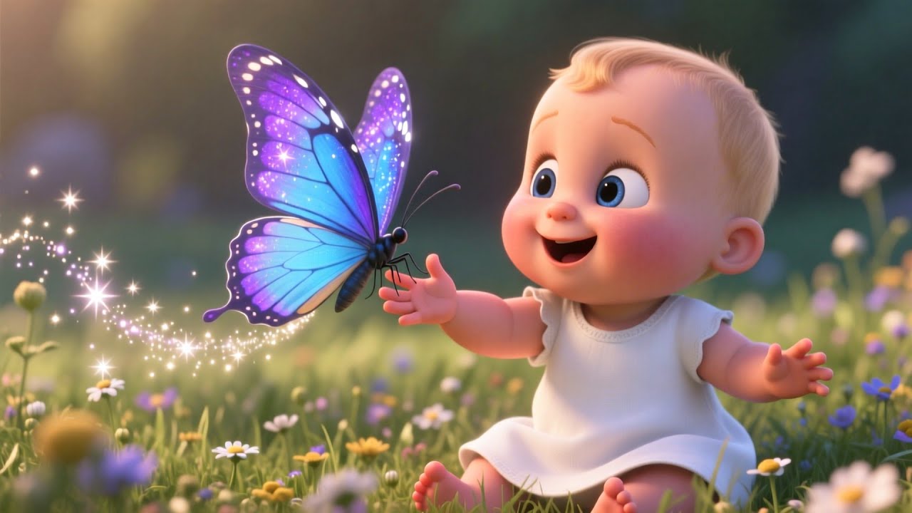 Butterfly Dance Show 🦋🎶 | Learn Colors, Movements & Fun | Kids Educational Video