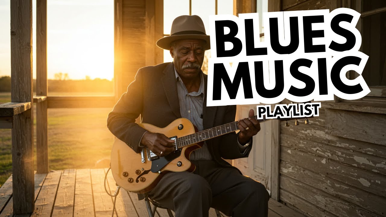 Vintage Lady Blues Rock Mood | Love Songs That Touch The Soul Inspired Etta James, Clapton, Zz Top
