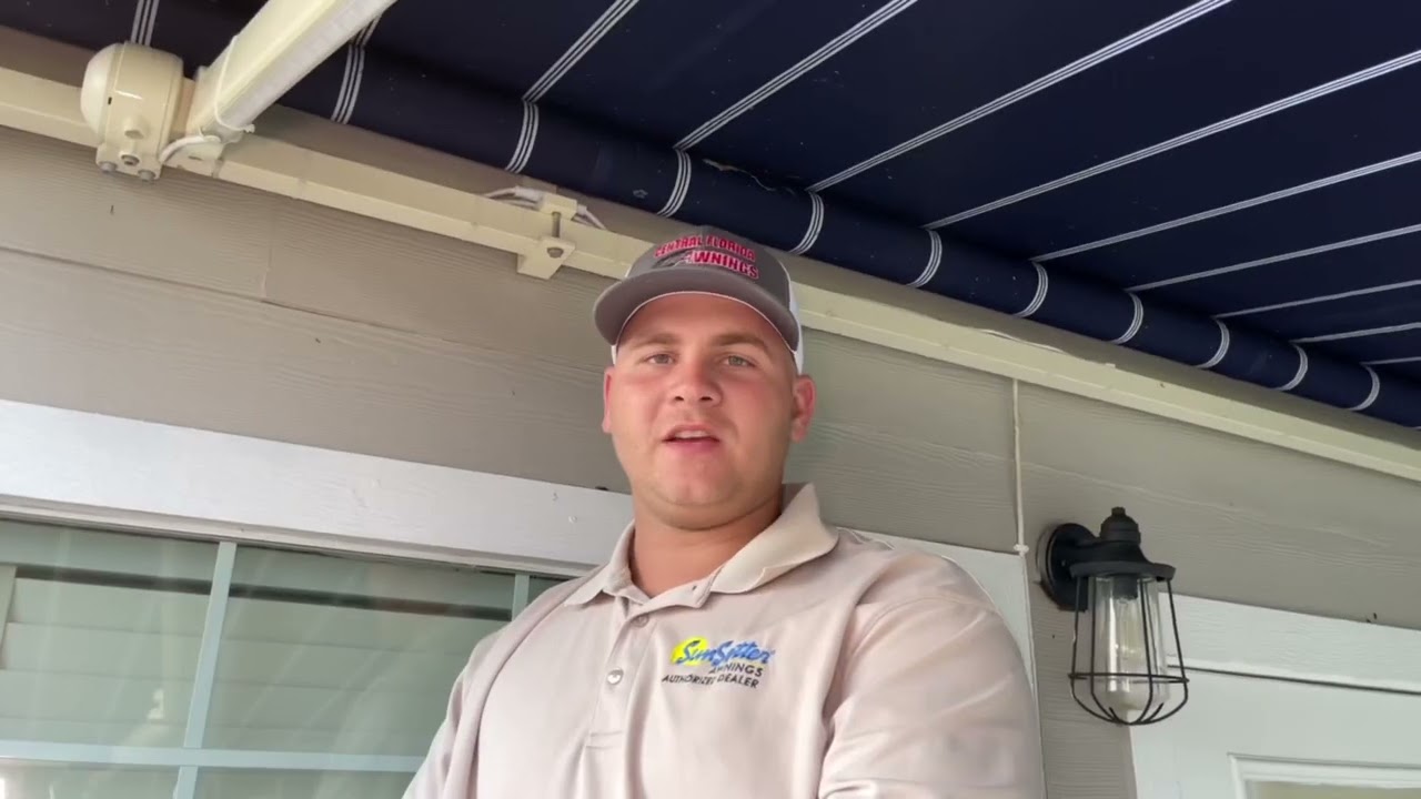 Adjust Awning Pitch
