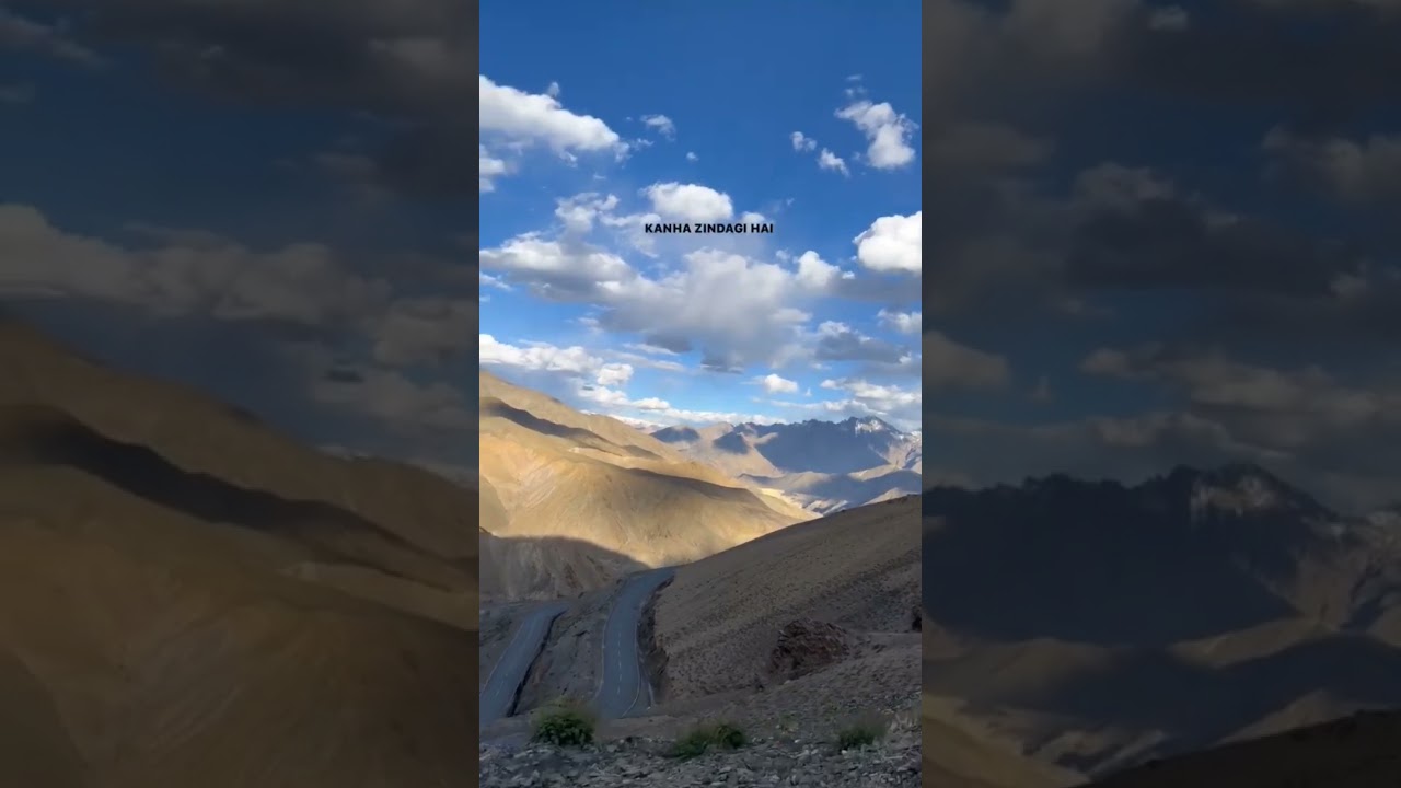 paharo ke nazare  , zingzing bar manali to leh road