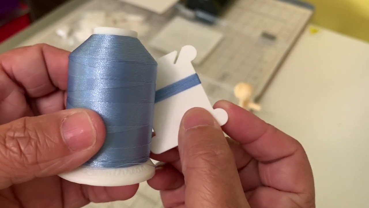 How to Create a Color Thread Card Using Your Actual Threads!
