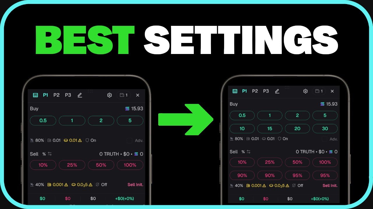 Best Fee Settings to Trade Memecoins (Save $$$ Every Trade)