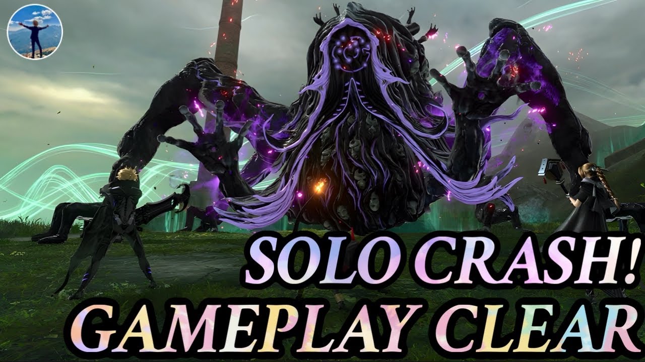 { FF7: Ever Crisis } SOLO CRASH RHAD N'AKIU GAMEPLAY CLEAR FT. CLOUD, AERITH & NANAKI!