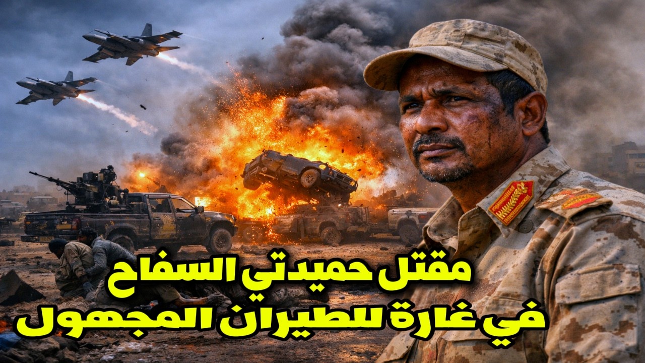 نهاية الدعم السريع وسقوط حميدتي في غارة الطيران المجهول | تحليل مفصل | ⚠️ السودان 2026