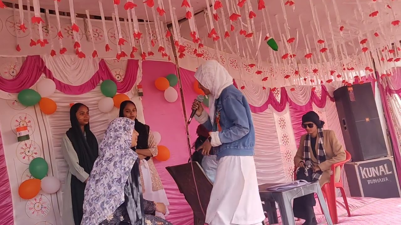 Padhne ke liye Ghar Walon Ko prerit karne ke liye program 26 January education public school