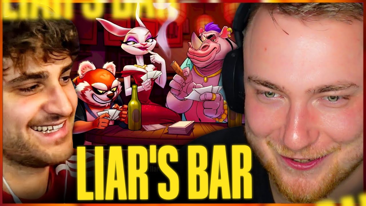 ELIGELLA CRASHOUT! 🤣 LIAR'S BAR vs Eli, Kroko & Mcky 💰 | SolutionPlayz
