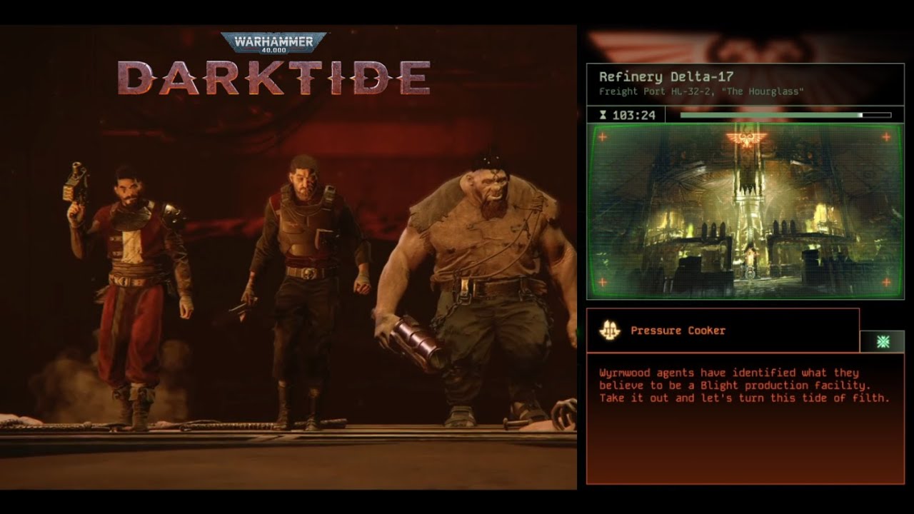 Warhammer 40K Darktide | Battle for Tertium gameplay #7 Pressure Cooker - EN