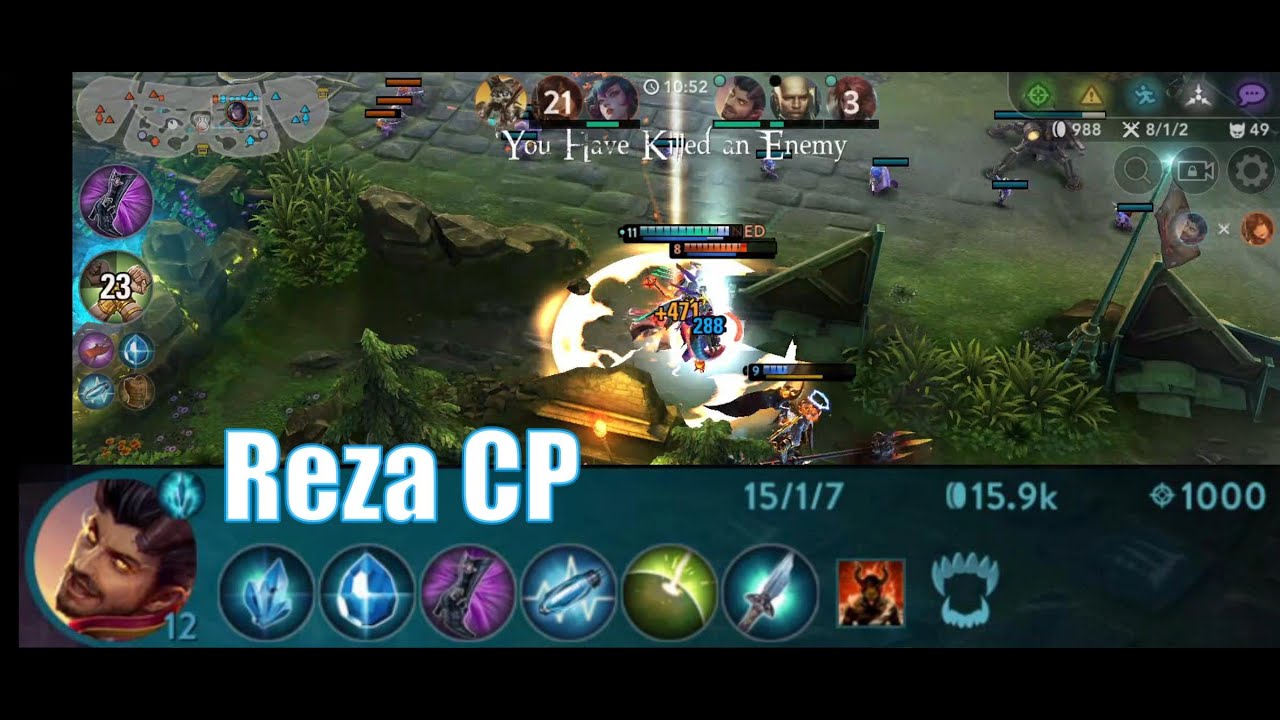 I'm Your Nightmare  | Reza CP Jungle | 3v3 2024 #vainglory