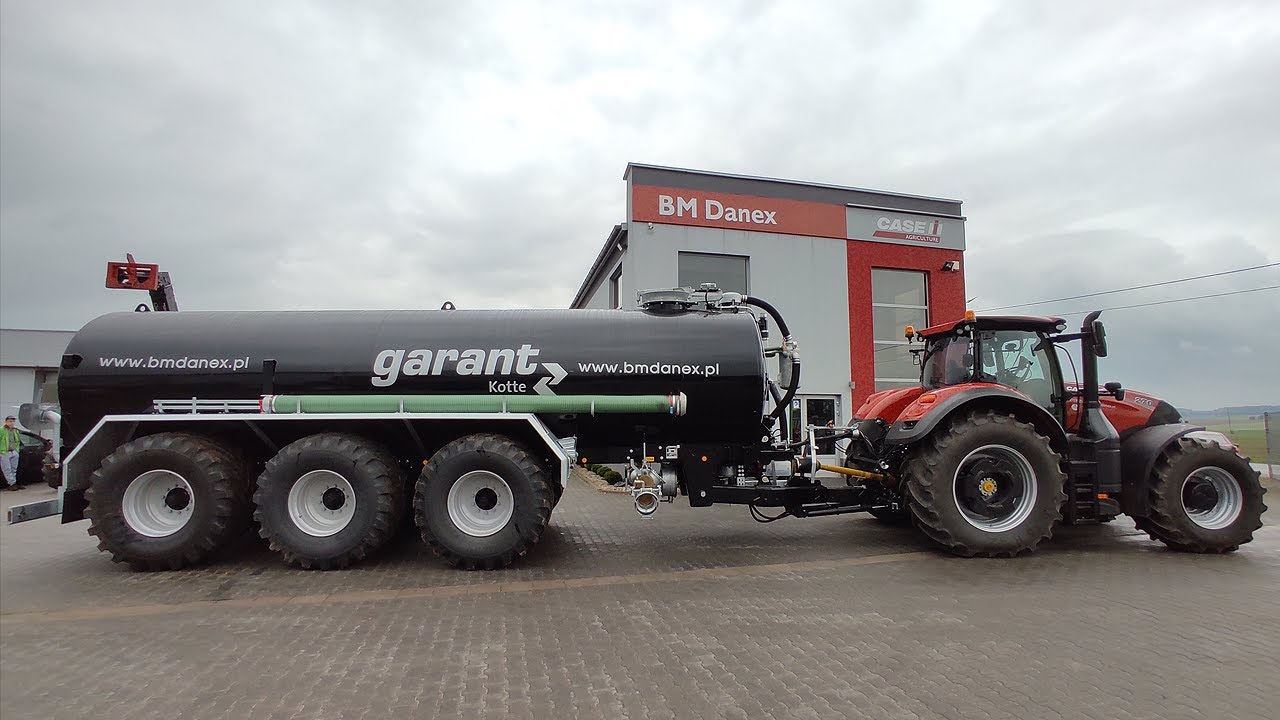 Case IH Optum 270 & Garant Kotte 30.000 L  | BM DANEX