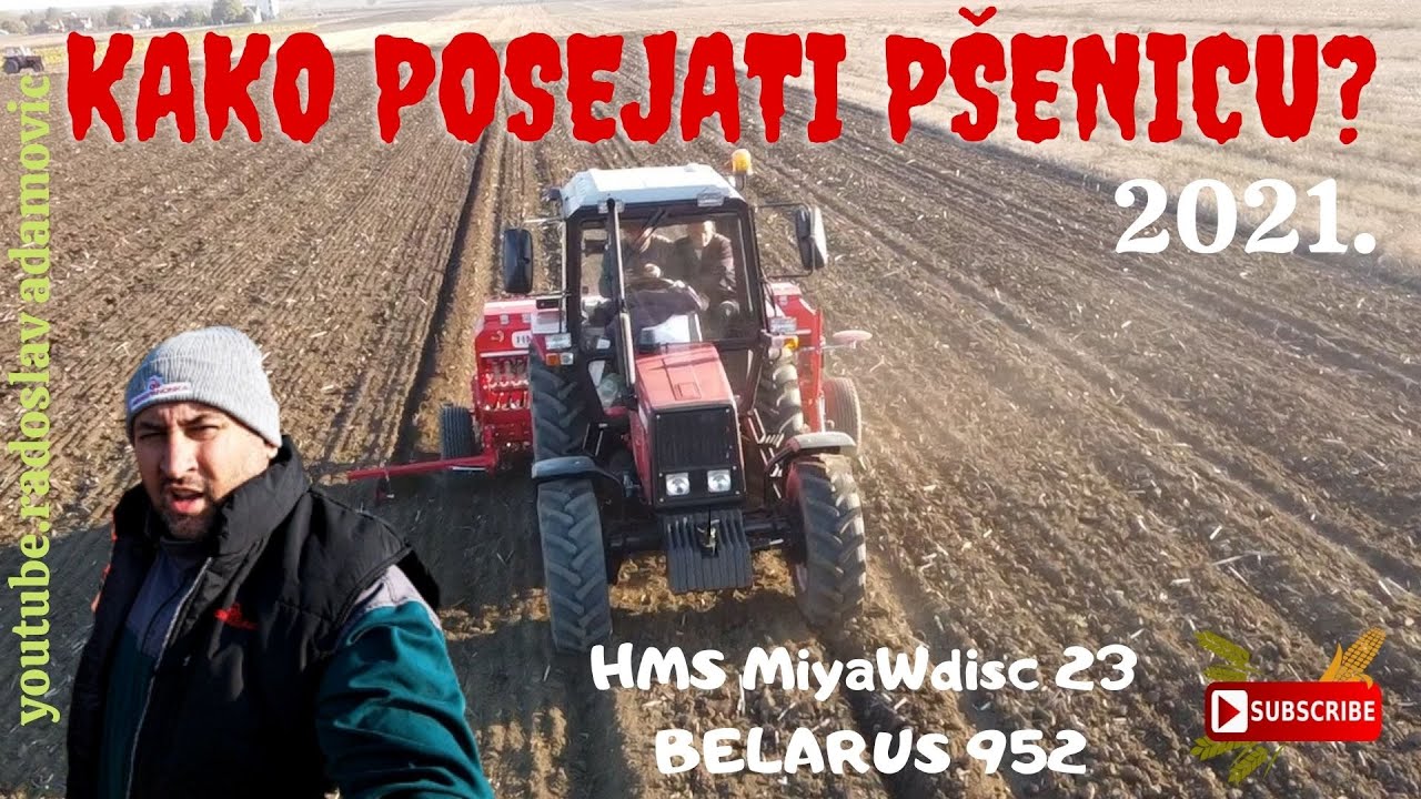 KAKO POSEJATI PŠENICU? 2021.g-HMS MiyaWdisc 23 ; HOW TO SOW WHEAT? 2021 -HMS MiyaWdisc 23