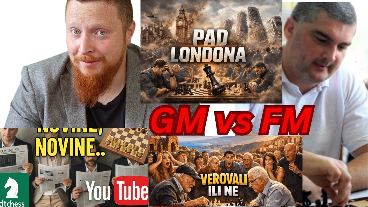 DT Chess BEATS...GingerGM Simon Williams Again?! 😱🔥 VOLIM OVE SA TITULOM ?!