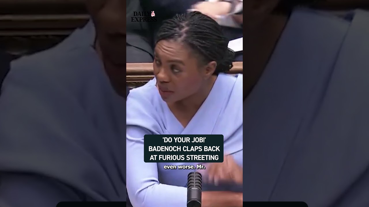 Kemi Badenoch clashed with Wes Streeting after joking about reports he could challenge Starmer 😳