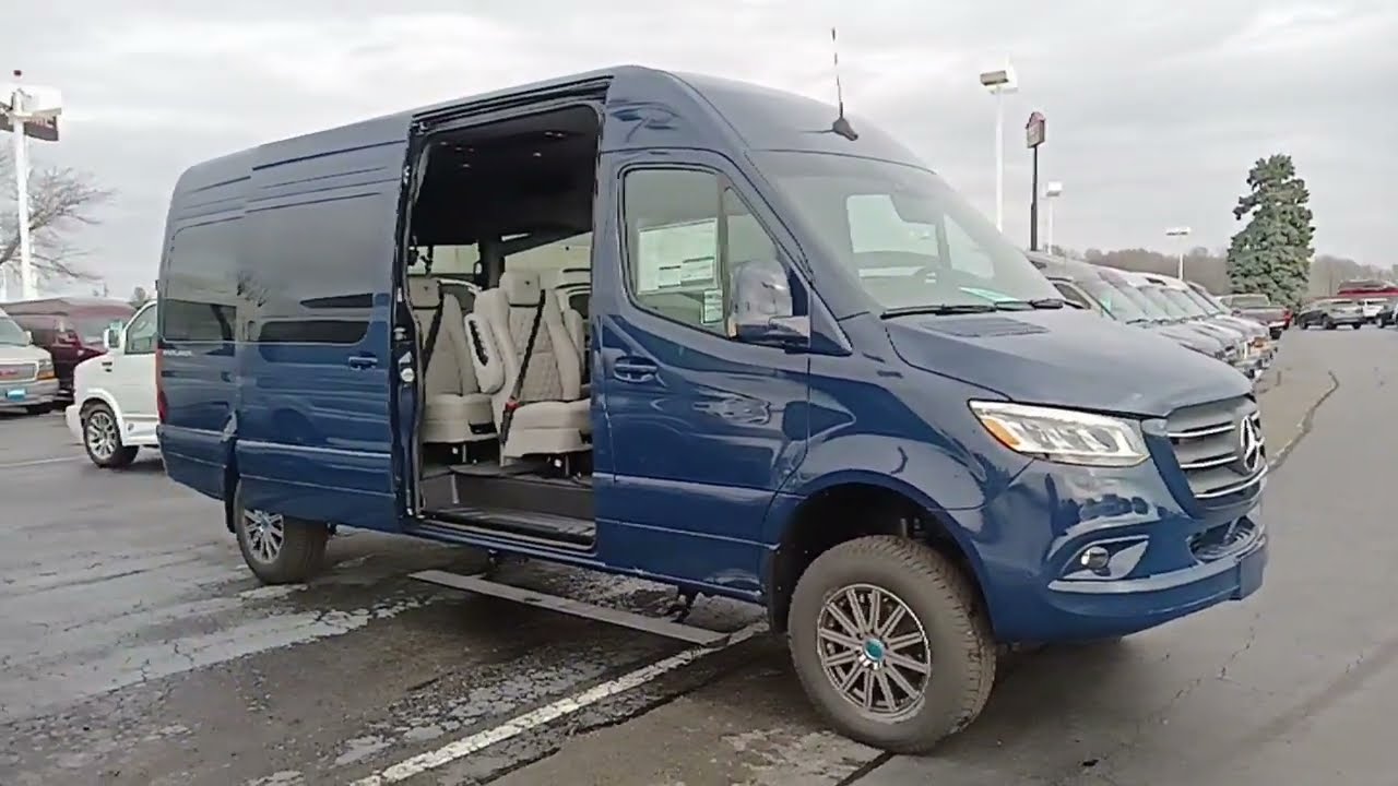 C17700. 2024 Mercedes Benz Sprinter conversion van. 11 passenger