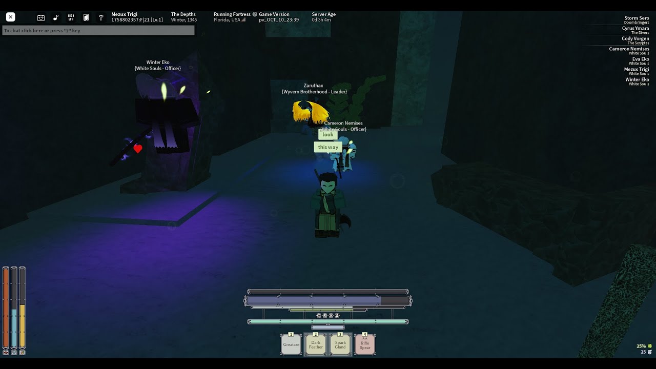 rare footage meeting a deepwoken dev!!!!!! unseen specs